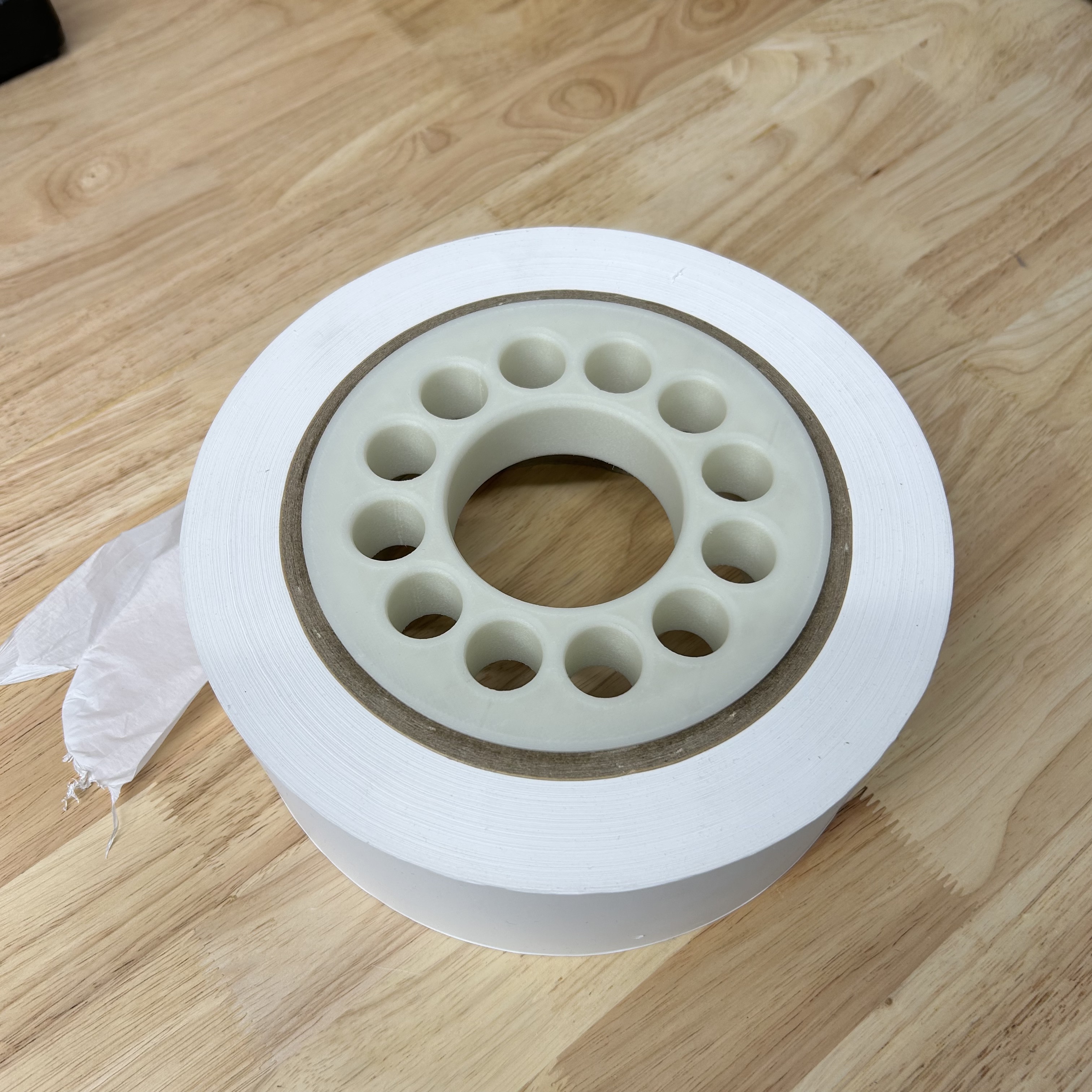 Rollkern-Ausgleichs-Ring in der Rolle